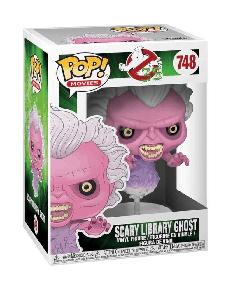 Funko POP Movies - Ghostbusters 35 Years - Scary Library Ghost, caixa