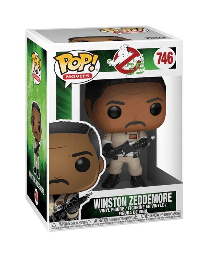 Funko POP Movies - Ghostbusters 35 Years - Winston Zeddemore, caixa