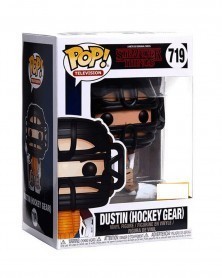 Funko POP TV - Stranger Things - Dustin (Hockey Gear), caixa