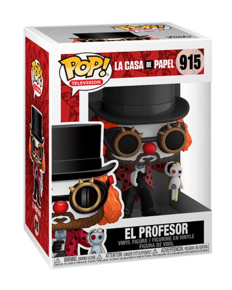 PREORDER! Funko POP Television - La Casa de Papel - Clown Professor