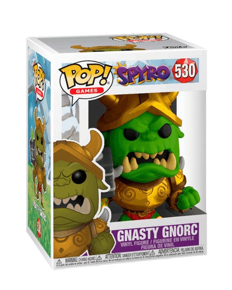 Funko POP Games - Spyro The Dragon - Gnasty Gnorc, caixa