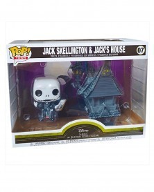 POP Disney - Nightmare Before Christmas - Jack Skellington & Jack'sHouse, caixa