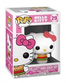 Funko POP Hello Kitty - Hello Kitty (Kawaii Burger Shop), caixa