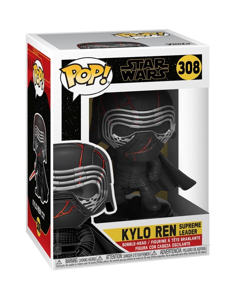 Funko POP Star Wars Ep.9 - Rise of Skywalker - Kylo Ren Supreme Leader, caixa